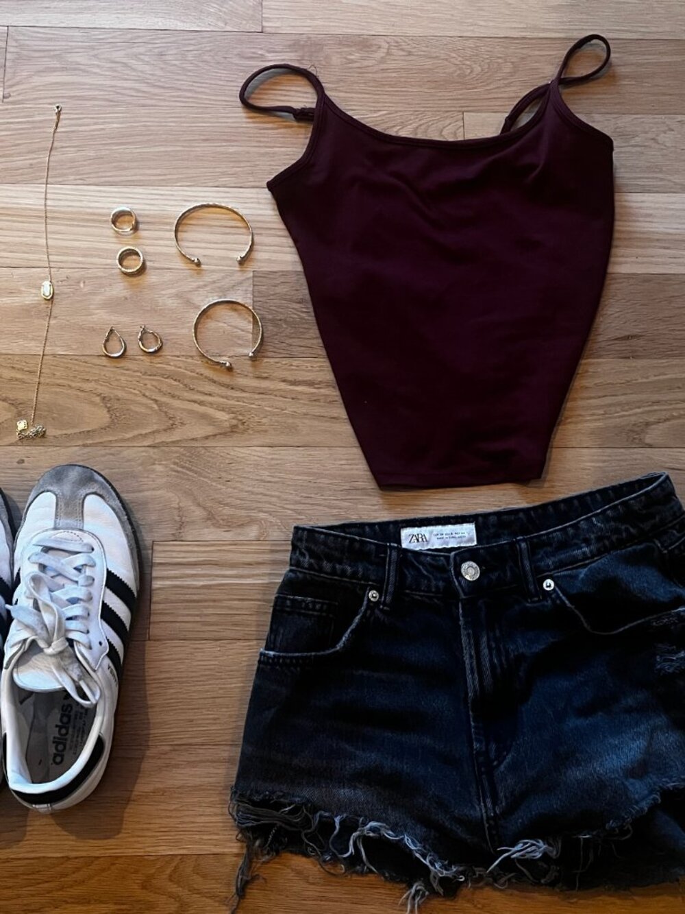 Zara, Black Shorts, Size 2